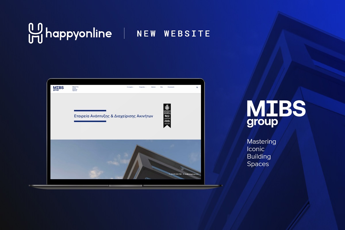 Νέο website για τον Όμιλο MIBS – σχεδιασμένο από την HappyOnline